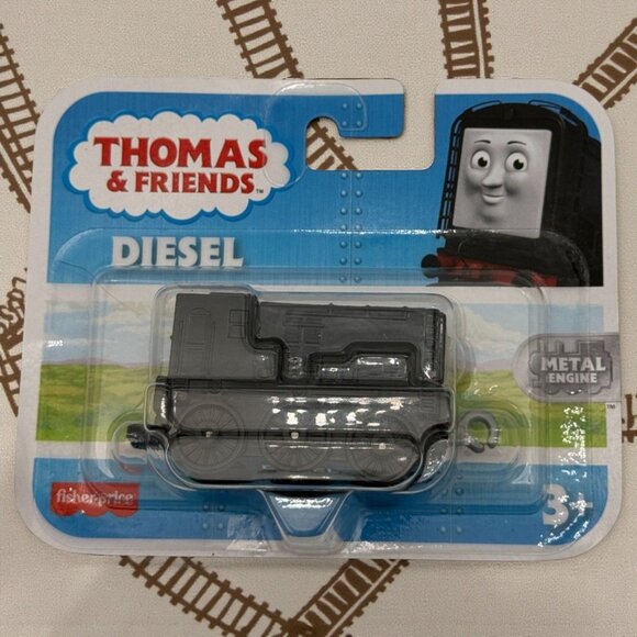 Thomas & Friends Diesel Metal Engine Toy 3+ Years Fisher-Price Collectible - Picture 1 of 8